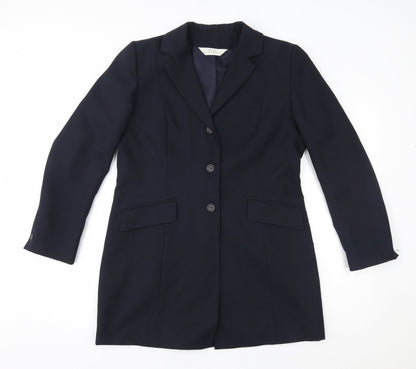 Womens UK Size 14 modern classics Blue Overcoat