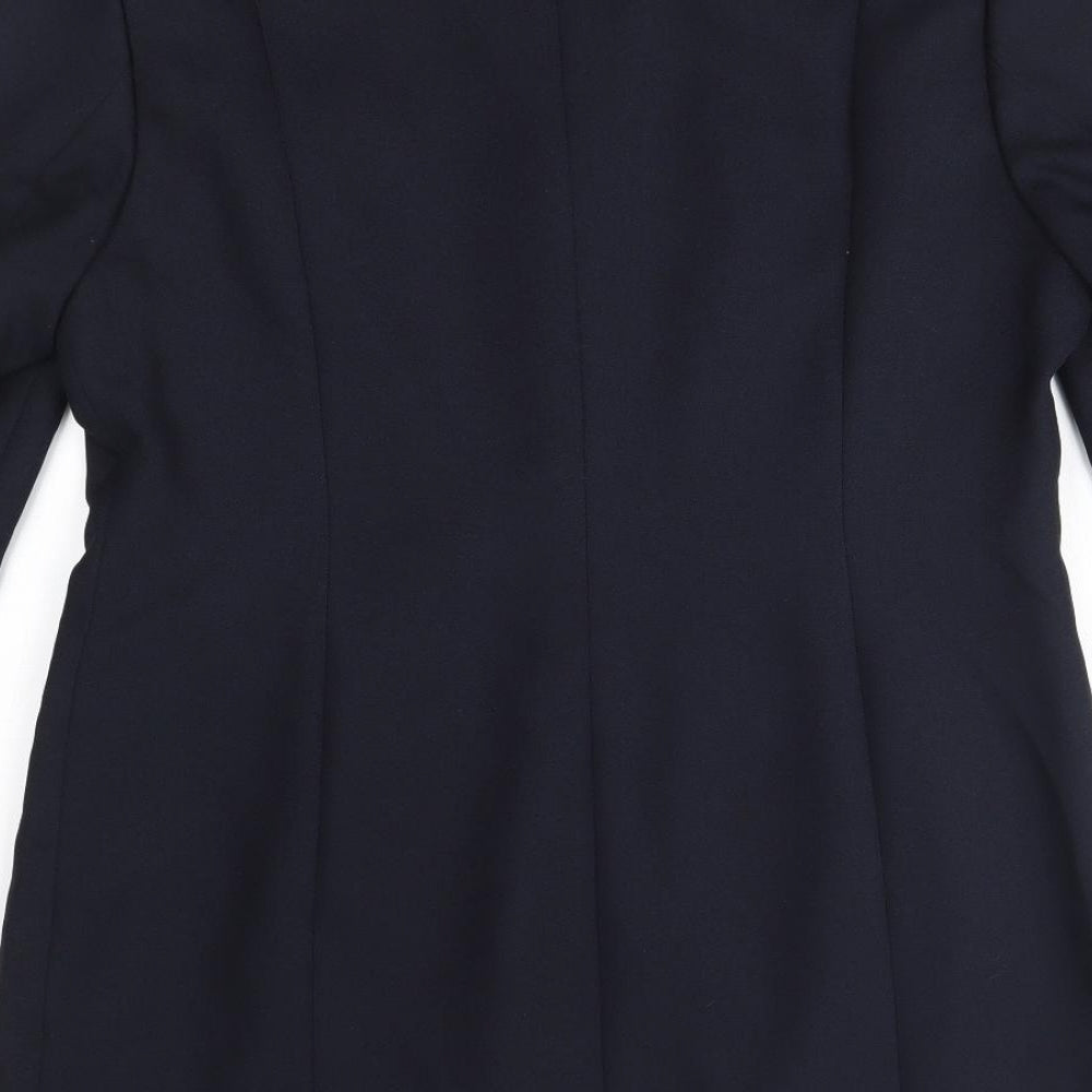 Womens UK Size 14 modern classics Blue Overcoat