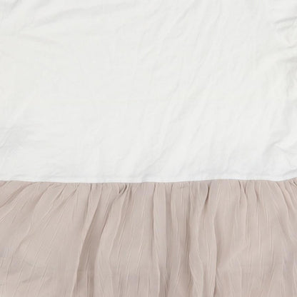 Womens UK Size S Zara White Basic Blouse