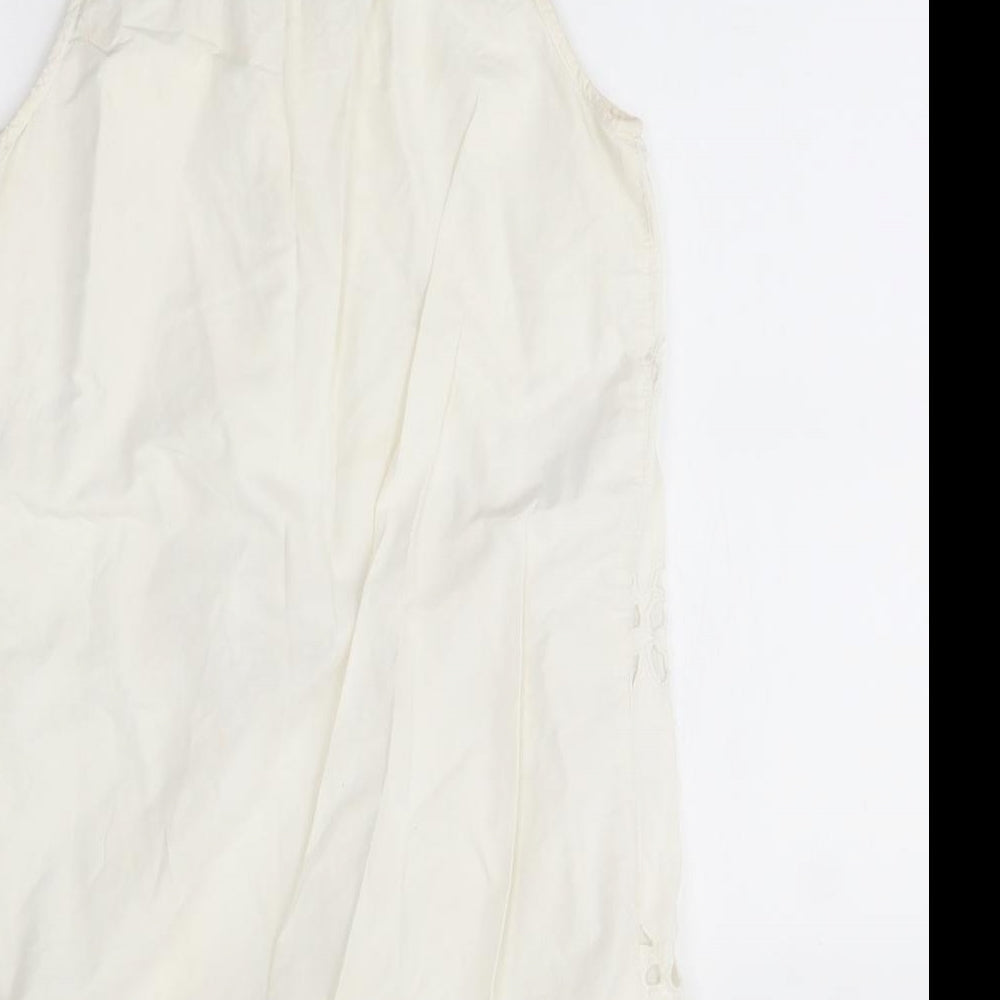Womens UK Size 8 chelsea girl White Basic Blouse
