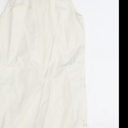 Womens UK Size 8 chelsea girl White Basic Blouse