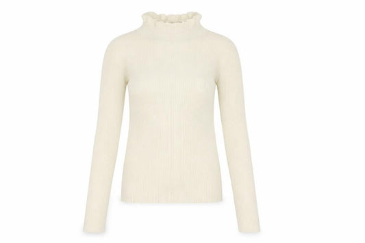 Womens UK Size 8 Atmosphere Ivory Pullover Jumper