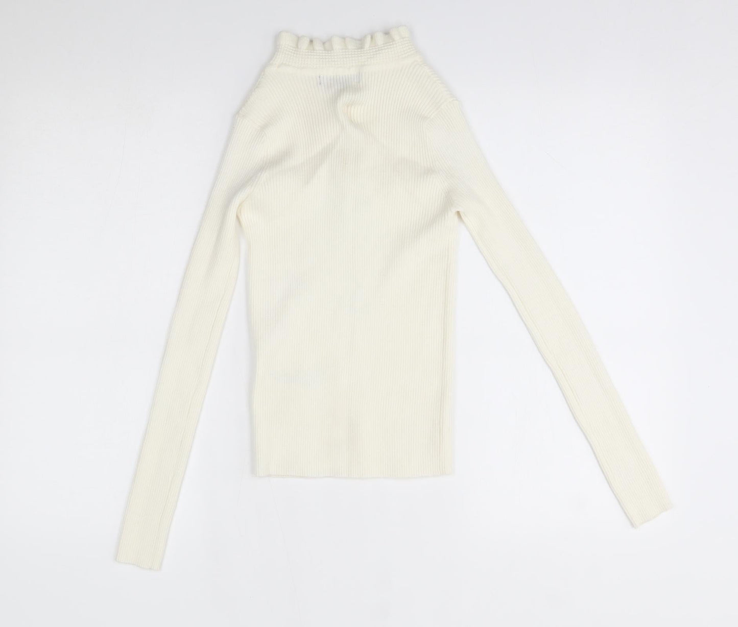 Womens UK Size 8 Atmosphere Ivory Pullover Jumper