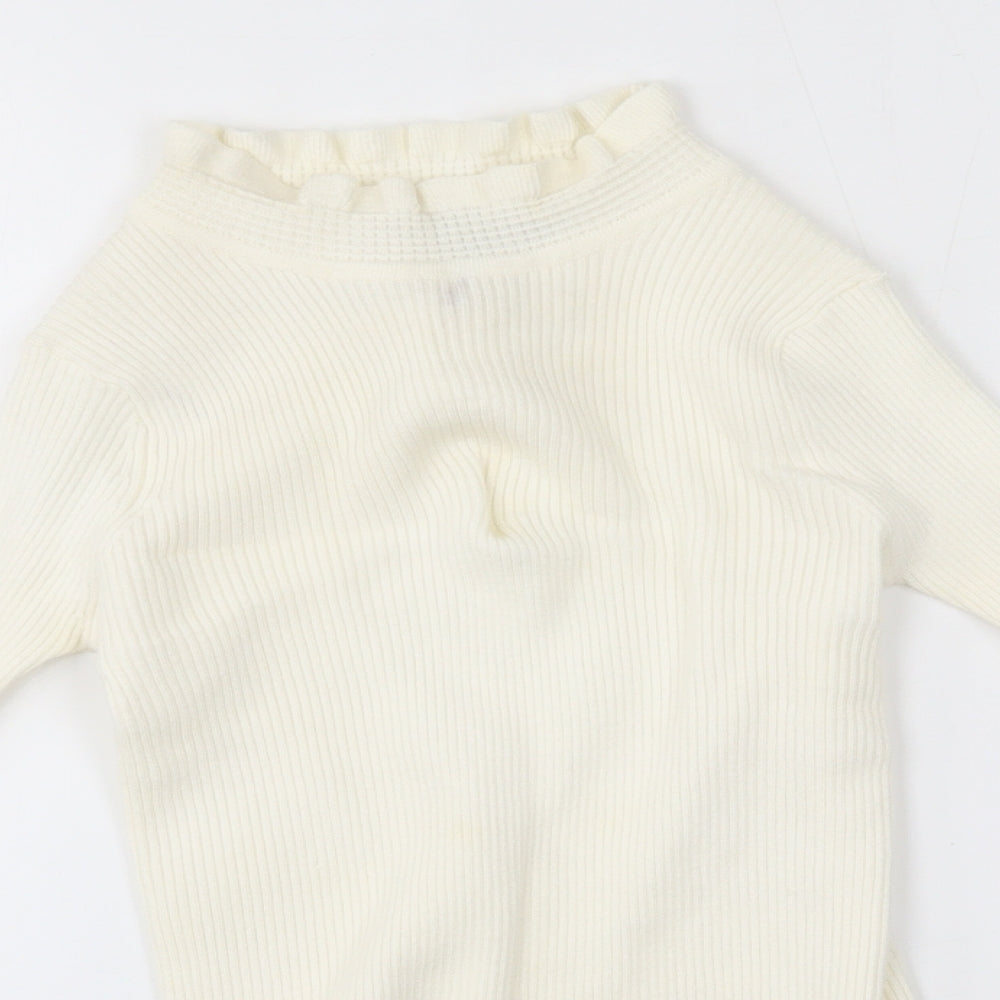 Womens UK Size 8 Atmosphere Ivory Pullover Jumper