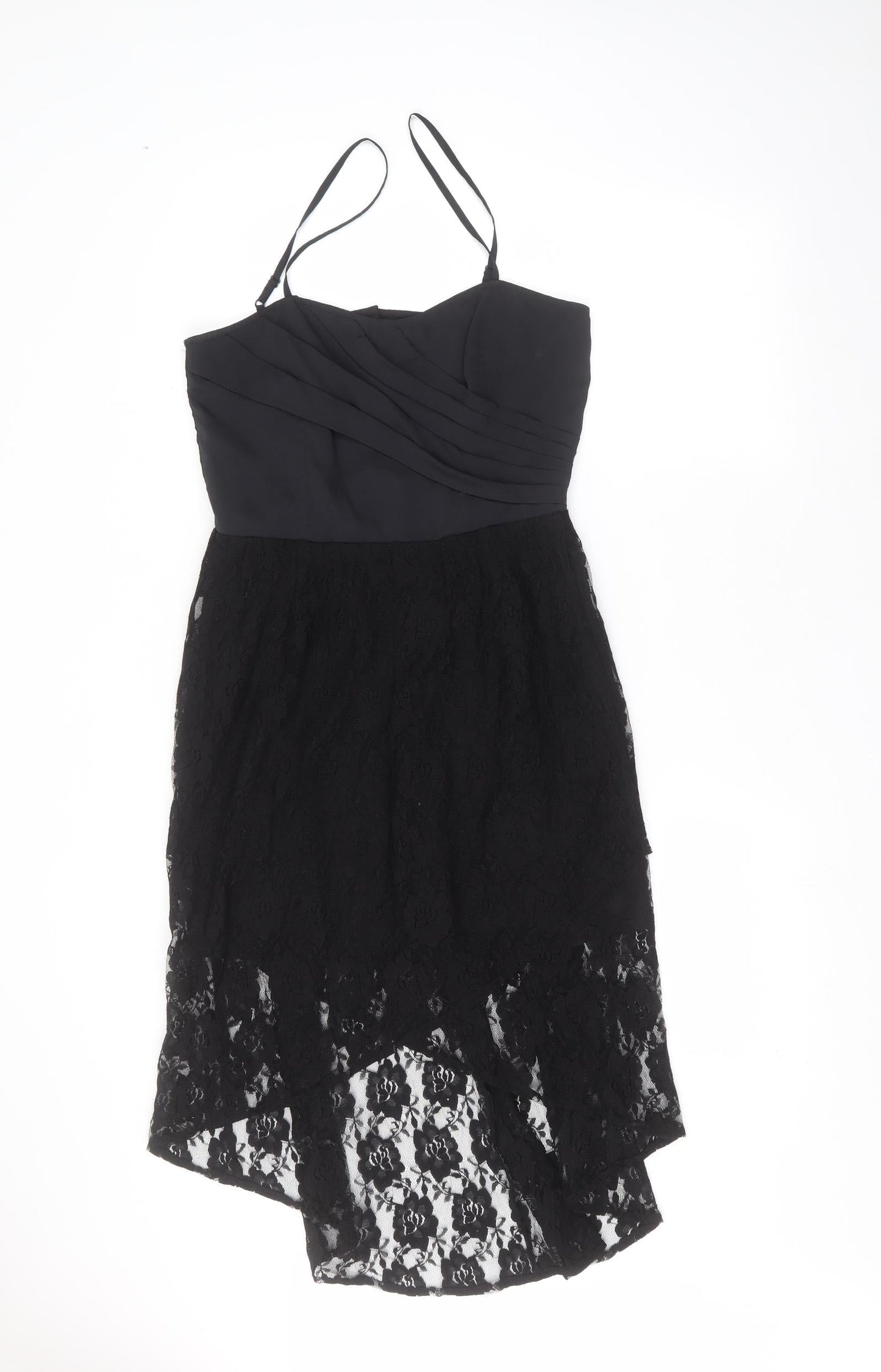 Miss Selfridge Womens Black   A-Line  Size 10