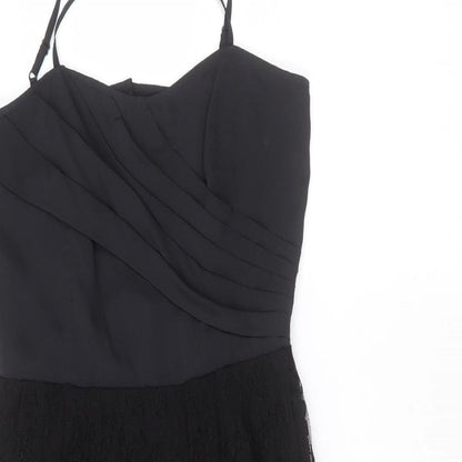 Miss Selfridge Womens Black   A-Line  Size 10