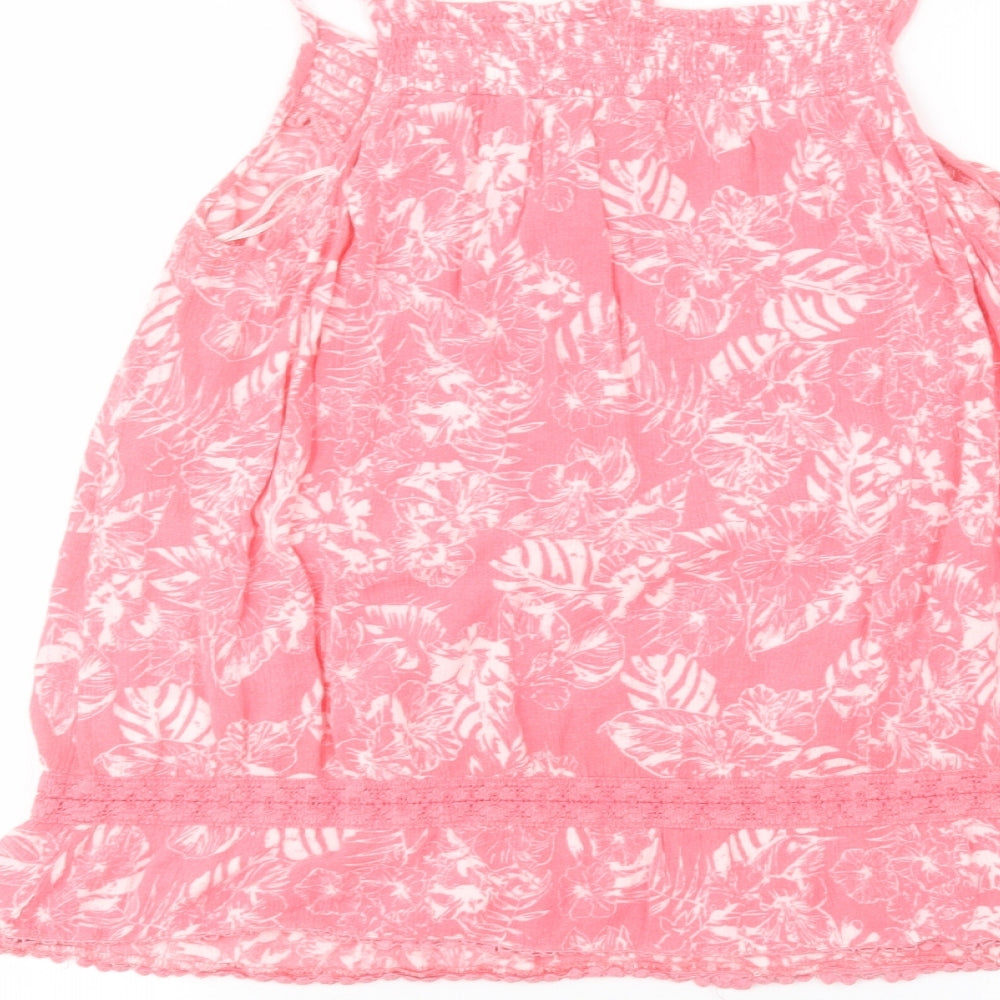 George Womens Pink   Basic Blouse Size 14