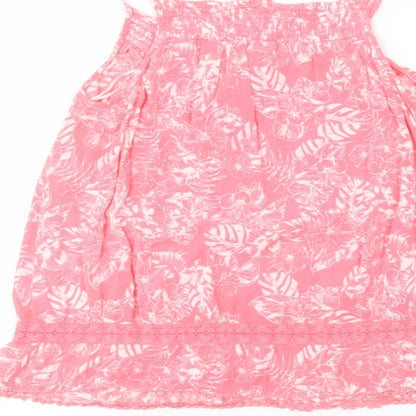 George Womens Pink   Basic Blouse Size 14