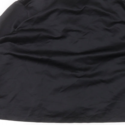 Womens UK Size 12 Boux Avenue Black Basic Button-Up