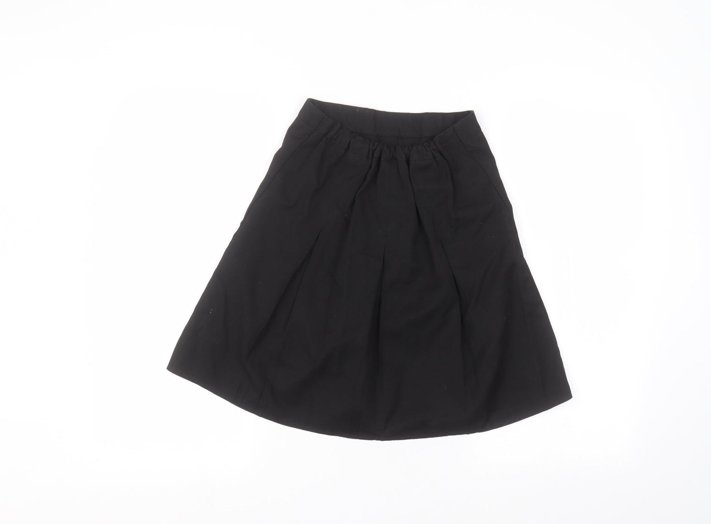 George Girls Black   A-Line Skirt Size 9-10 Years