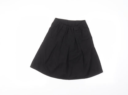George Girls Black   A-Line Skirt Size 9-10 Years