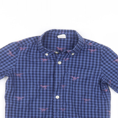Gap Boys Blue   Basic Button-Up Size 4 Years