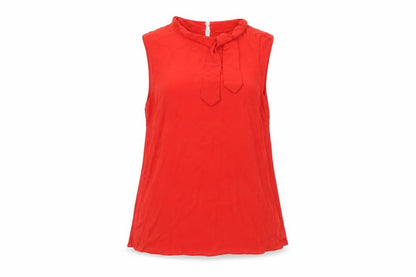 Womens UK Size 6 F&F Orange Basic Blouse