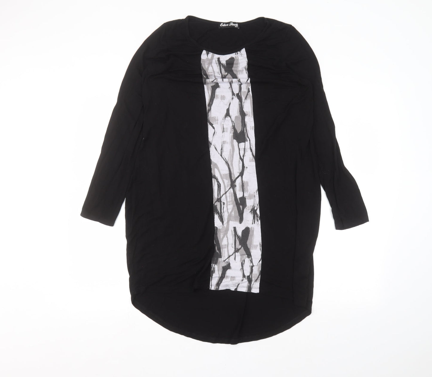 Eden rock Womens Black   Basic T-Shirt Size XS