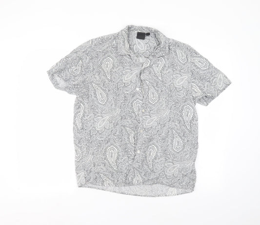 ASOS Mens Black    Dress Shirt Size S