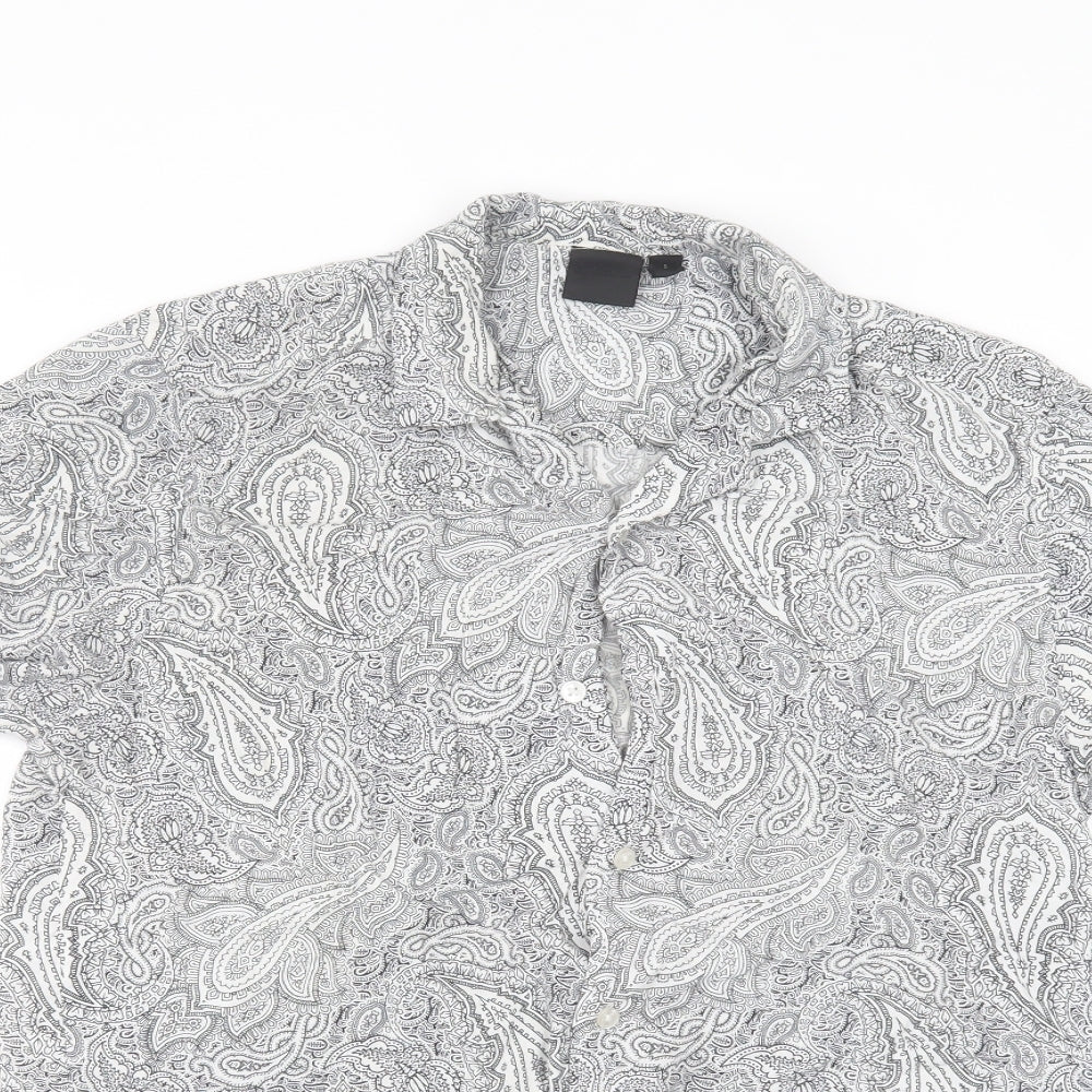 ASOS Mens Black    Dress Shirt Size S