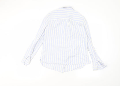 Womens UK Size 10 Dorothy Perkins White Basic Button-Up