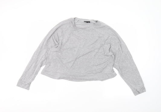 Womens UK Size 12 Topshop Grey Pullover Jumper