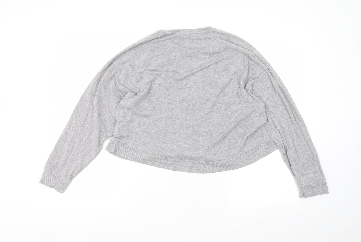 Womens UK Size 12 Topshop Grey Pullover Jumper