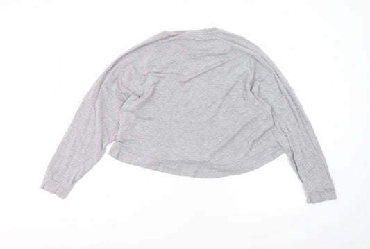 Womens UK Size 12 Topshop Grey Pullover Jumper