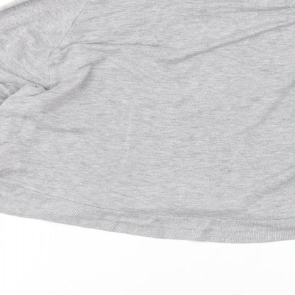 Womens UK Size 12 Topshop Grey Pullover Jumper