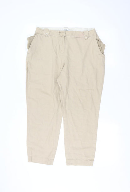George Womens Beige   Trousers  Size 32 in L23 in