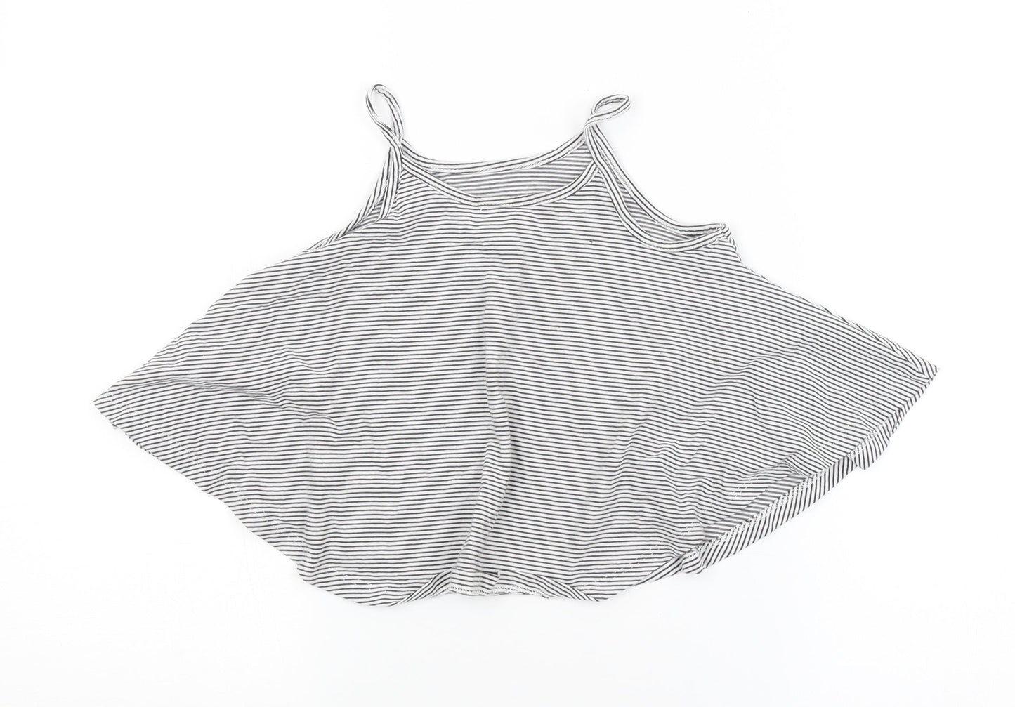 NEXT Girls Multicoloured Striped  Basic Tank Size 6 Years