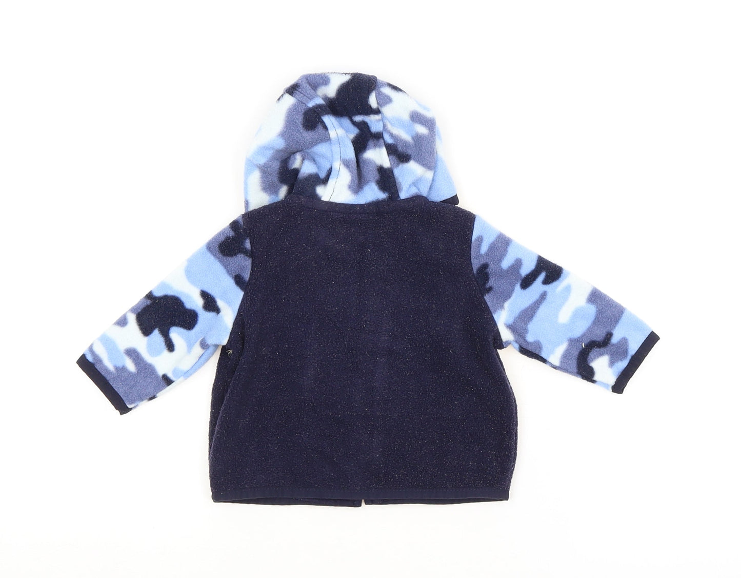 Gap Baby Blue Camouflage  Basic Jacket Jacket Size 0-3 Months
