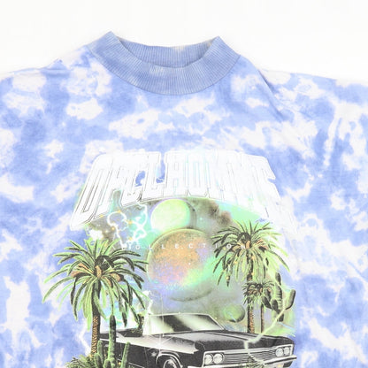 Boohoo Mens Blue   Pullover Jumper Size M