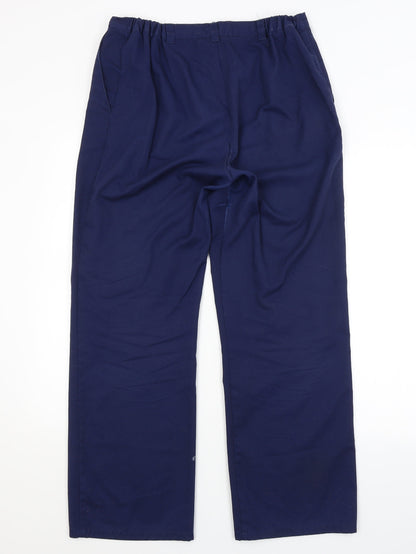 RIZNER Womens Blue   Trousers  Size 14 L30 in