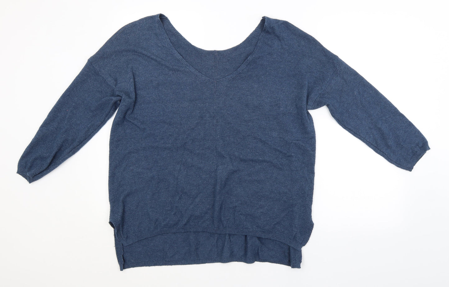 Womens UK Size  Preworn Blue Pullover Jumper