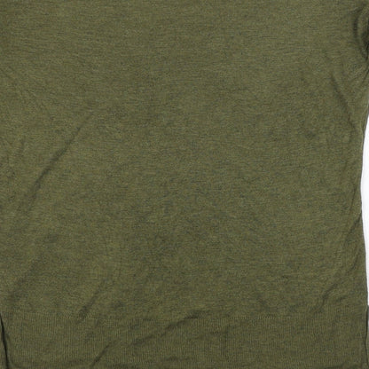 Womens UK Size S H&M Green Pullover Jumper