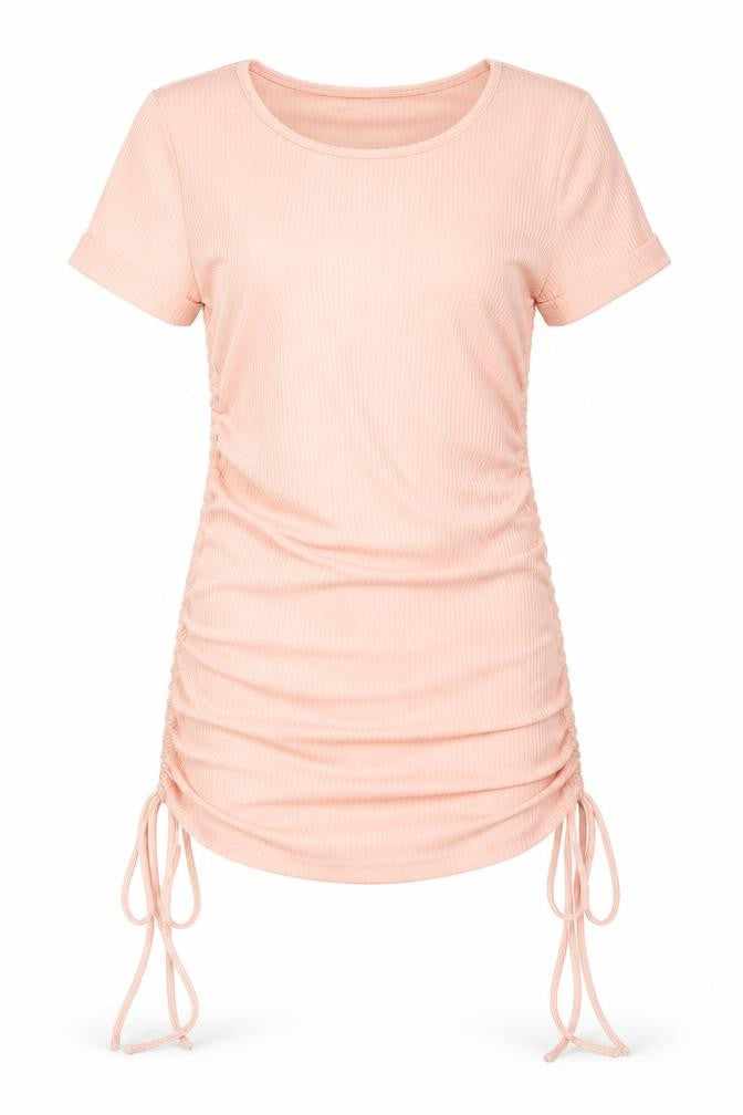 Womens UK Size 10 SheIn Ivory Basic T-Shirt