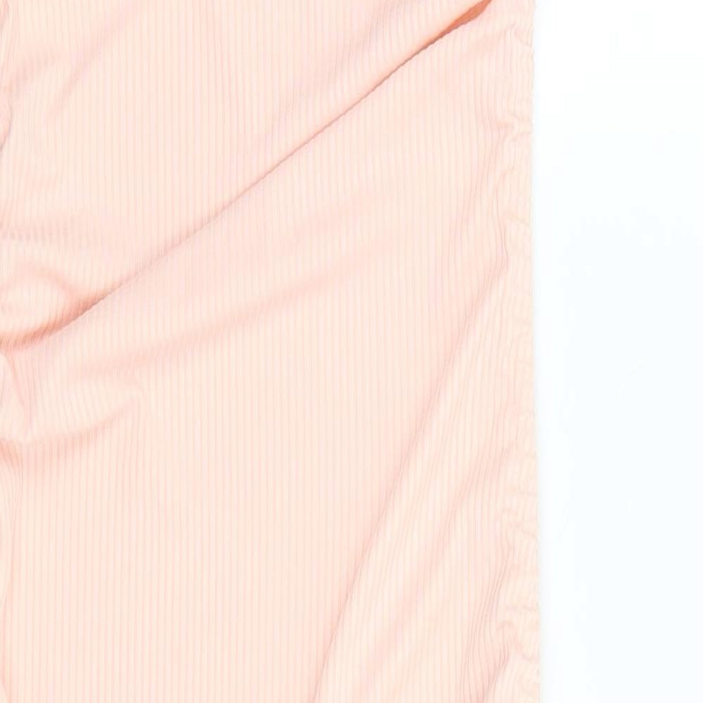 SheIn Womens Ivory   Basic T-Shirt Size 10