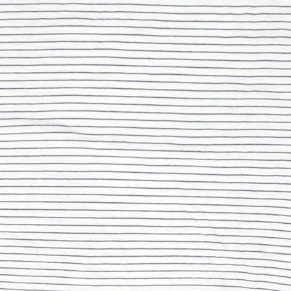 New Look Womens White Striped  Basic T-Shirt Size 8