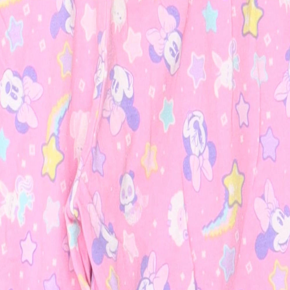 Disney Girls Pink Geometric   Pyjama Pants Size 2 Years  - Mini Mouse
