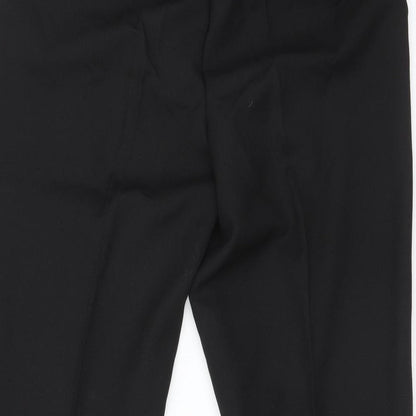 Womens UK Size 16 Damart Regular Fit  Black Trousers