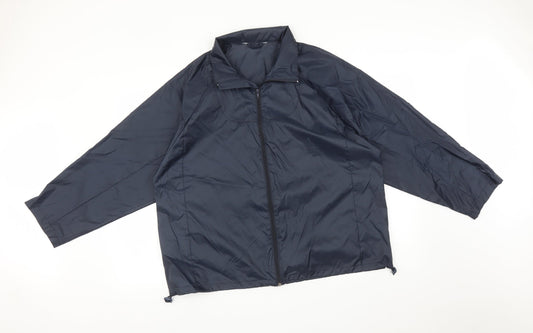Womens UK Size S BONMARCHE Blue Overcoat