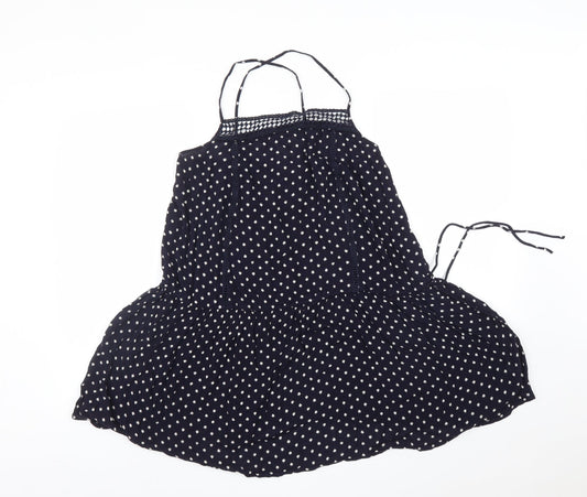 NEXT Womens Blue Polka Dot  Basic T-Shirt Size 12