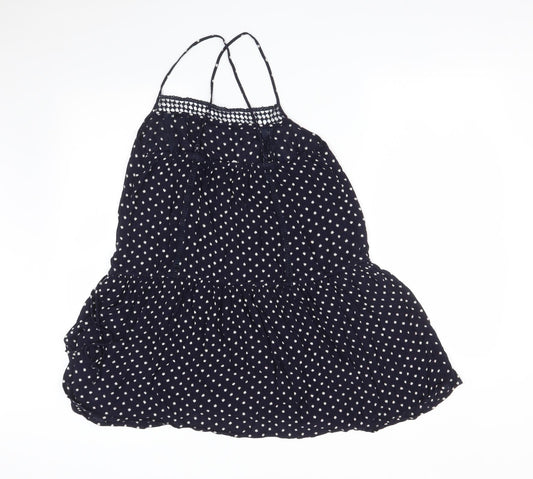 NEXT Womens Blue Polka Dot  Basic T-Shirt Size 12