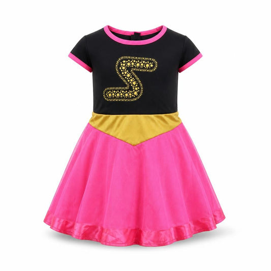 PARTYMIX Girls Multicoloured   Fit & Flare  Size 4 Years  - FANCY DRESS