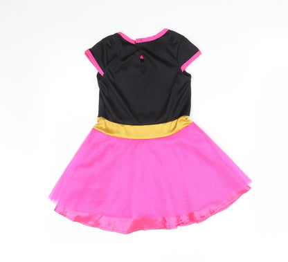 PARTYMIX Girls Multicoloured   Fit & Flare  Size 4 Years  - FANCY DRESS