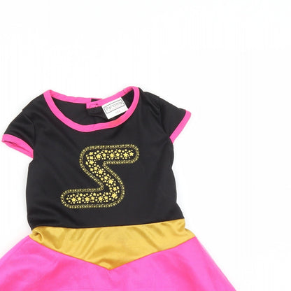 PARTYMIX Girls Multicoloured   Fit & Flare  Size 4 Years  - FANCY DRESS