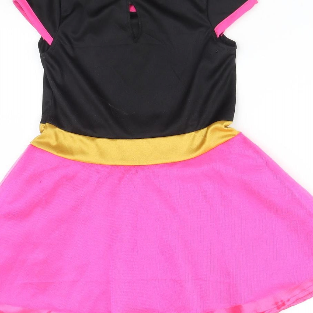 PARTYMIX Girls Multicoloured   Fit & Flare  Size 4 Years  - FANCY DRESS