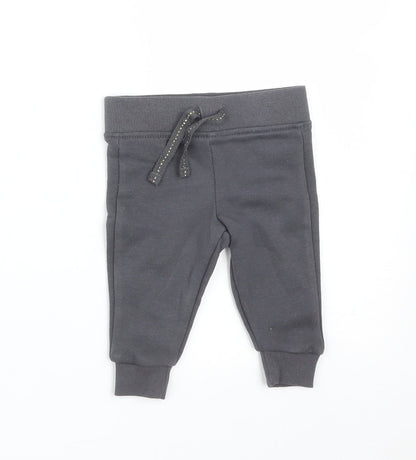 Primark Baby Grey   Jogger Trousers Size 0-3 Months