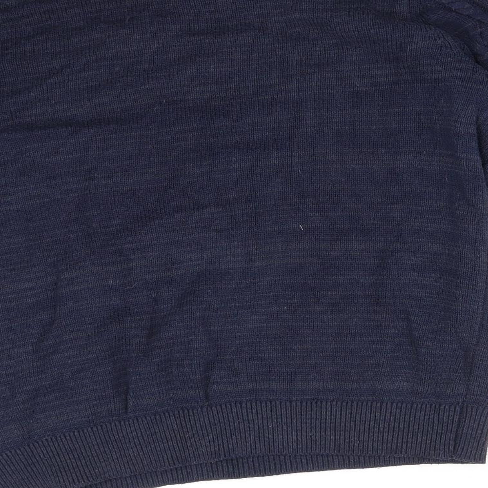 Mens UK Size L H&M Blue Pullover Sweatshirt