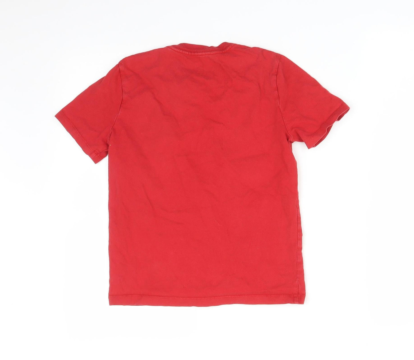 Gap Boys Red   Basic T-Shirt Size 8 Years  - HOME RUN KING