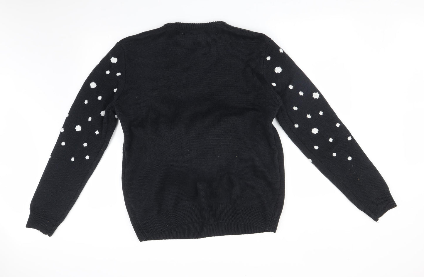 Mens UK Size L Cedar Wood State Black Pullover Sweatshirt