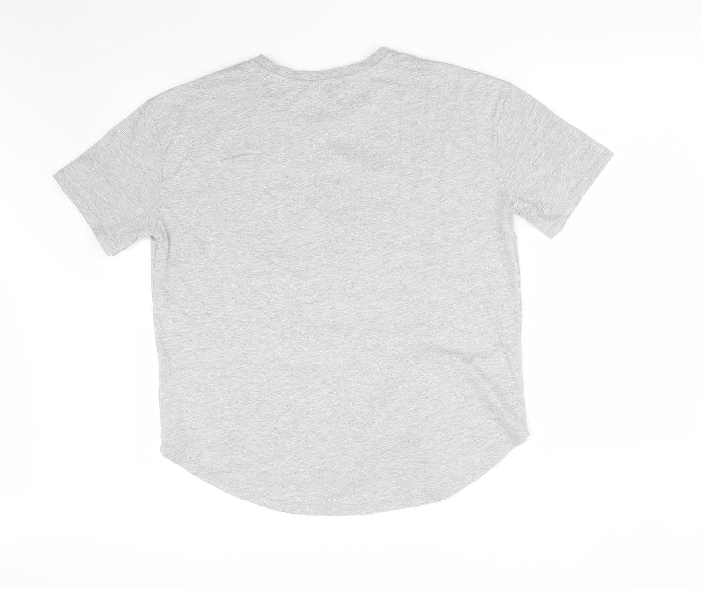 Womens UK Size 10 Very Grey Basic T-Shirt
