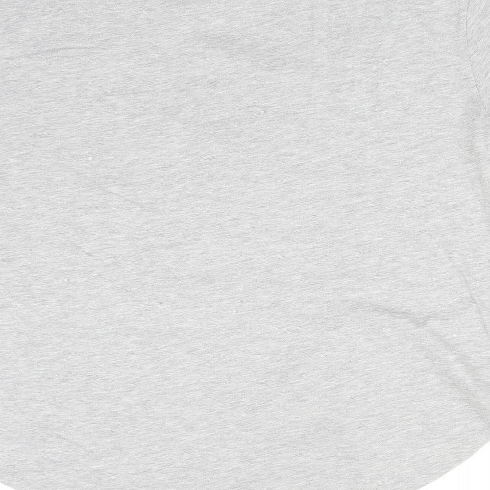 Womens UK Size 10 Very Grey Basic T-Shirt